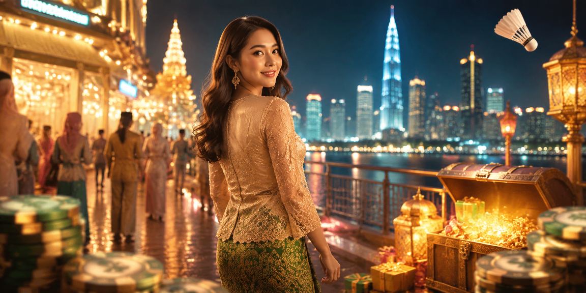 Suasana promosi taruhan hari raya di Kuala Lumpur